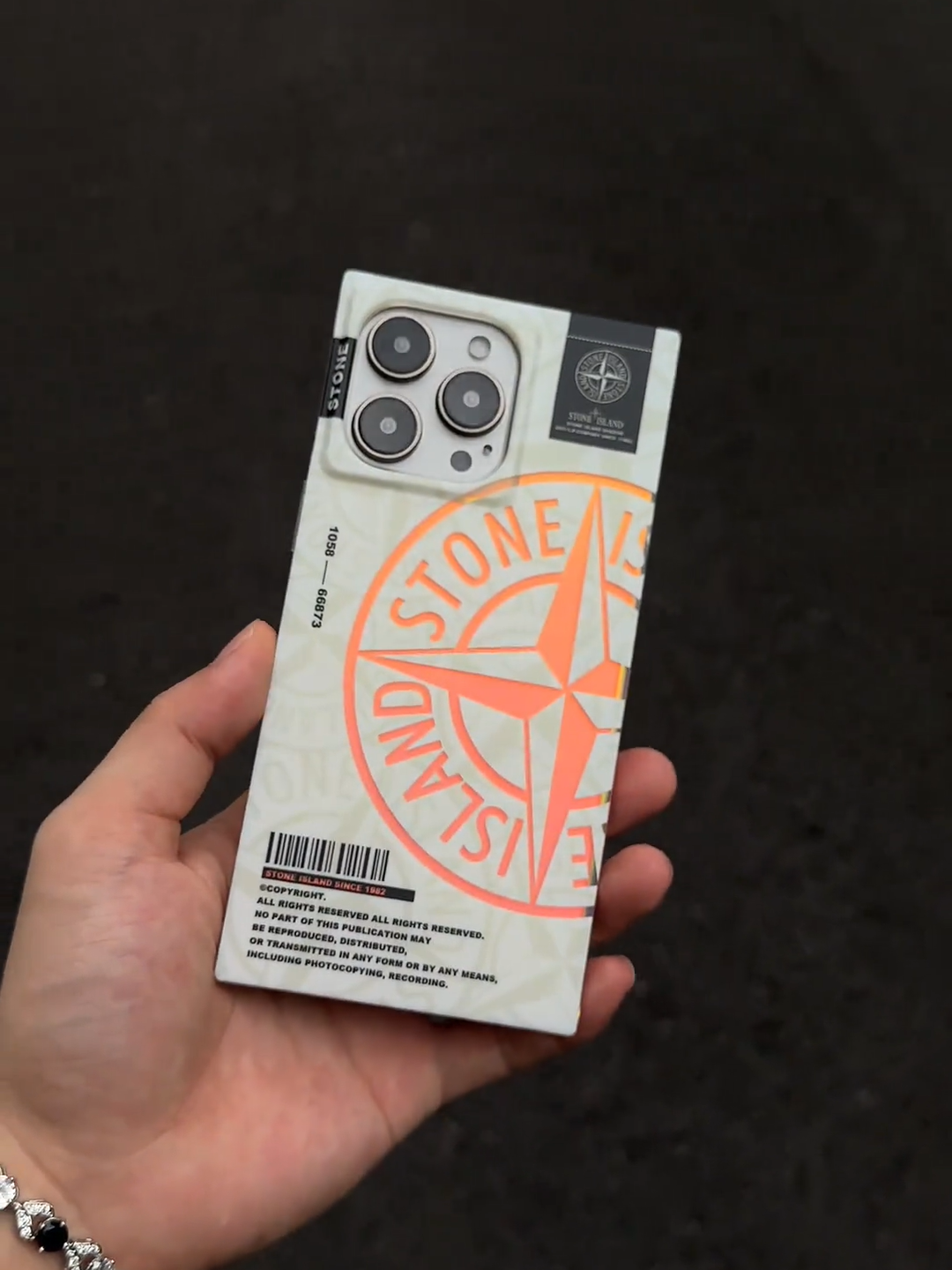 石頭島鐳射防摔手機殼-ZUIHANG SHOP